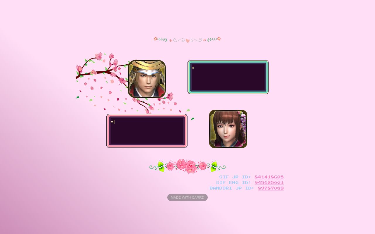 Carrd profile picture for @mitsuhide